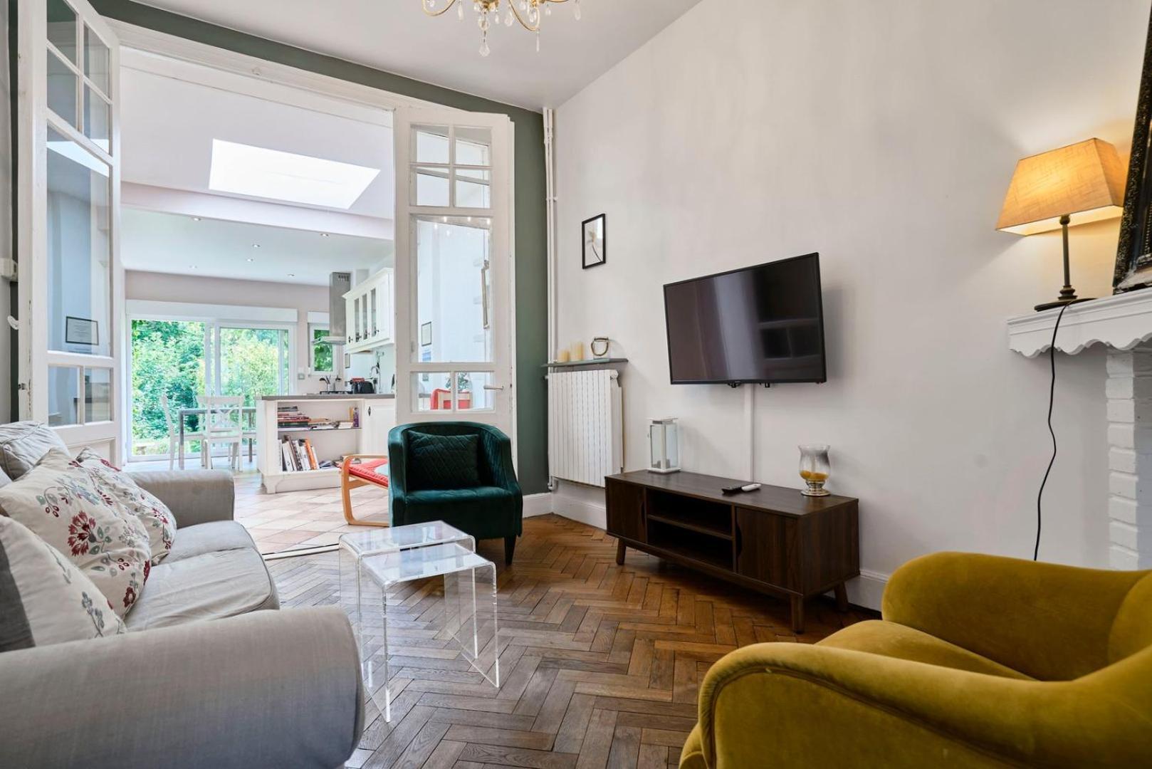 Apartament Beautiful 1900 House Full Equipped, 4Bdrm+ Garden! Lambersart Zewnętrze zdjęcie