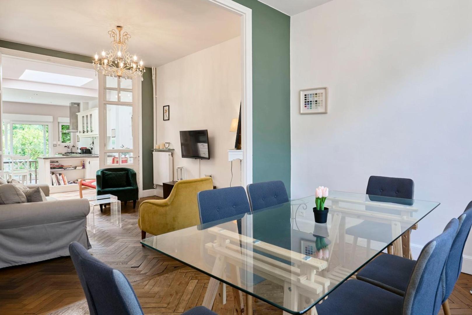 Apartament Beautiful 1900 House Full Equipped, 4Bdrm+ Garden! Lambersart Zewnętrze zdjęcie